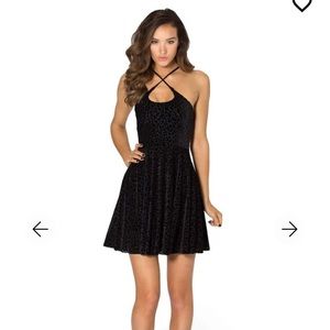 Burned Cheetah Reversible Strappy Blackmilk Clothing Dress